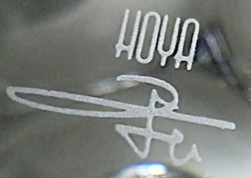 佐々文夫(ささふみお)デザイン【HOYA CRYSTAL】ホヤクリスタル