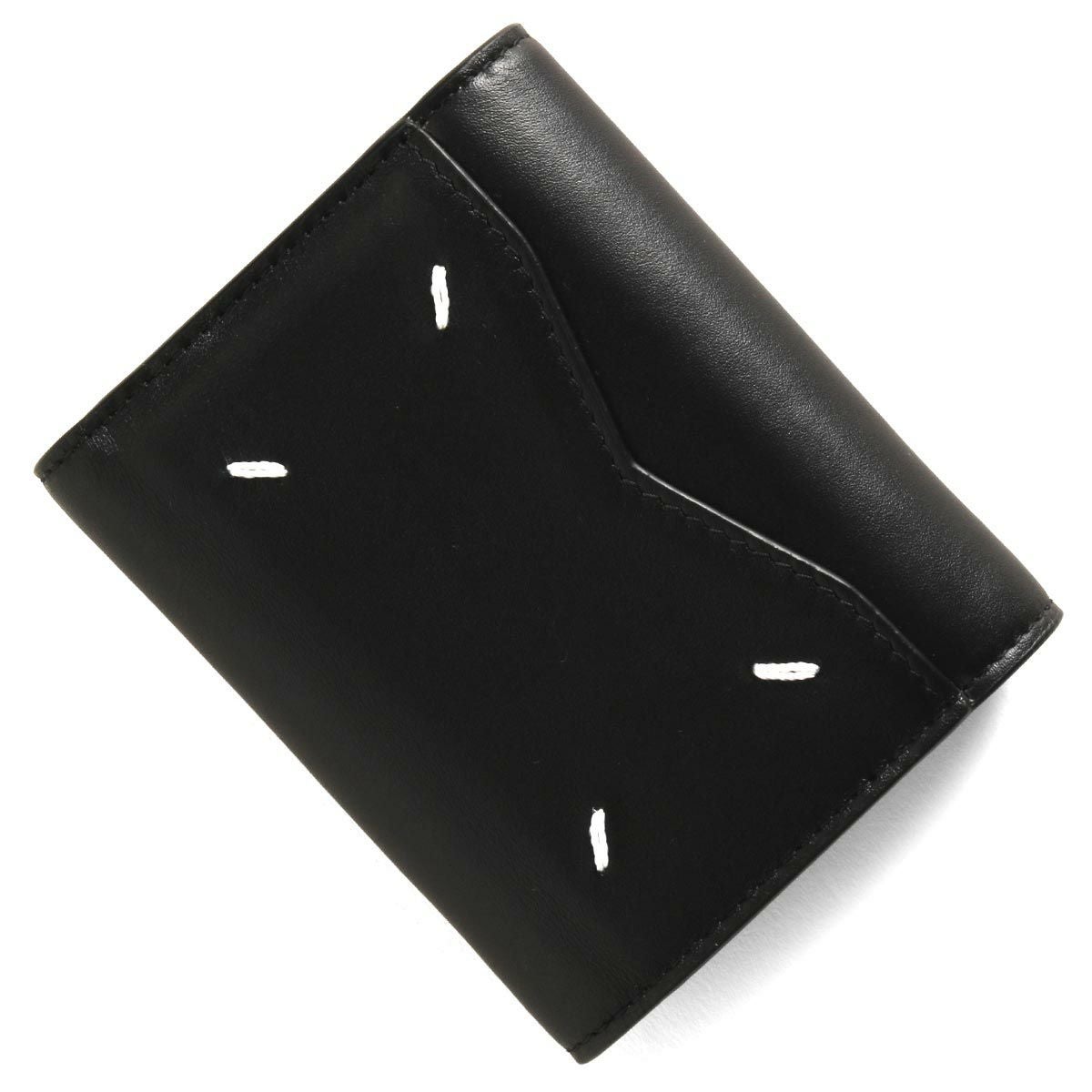 メゾンマルジェラ 三つ折り財布/ミニ財布 財布 レディース ステッチ