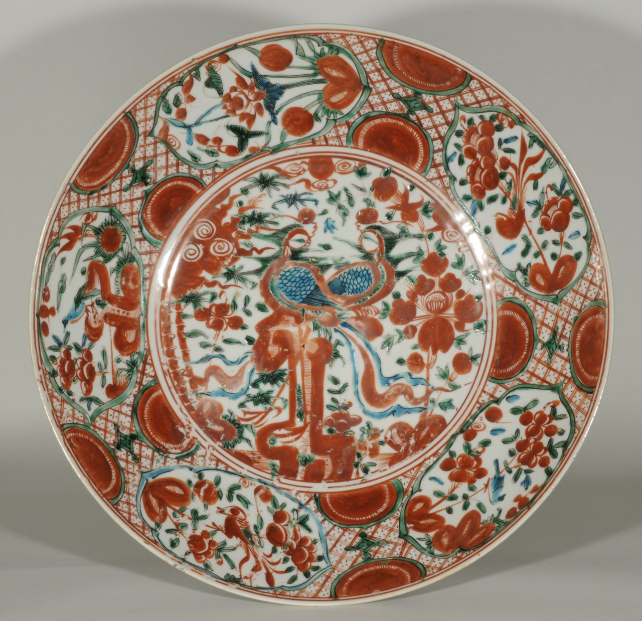 呉須赤絵大皿 - 常盤山文庫