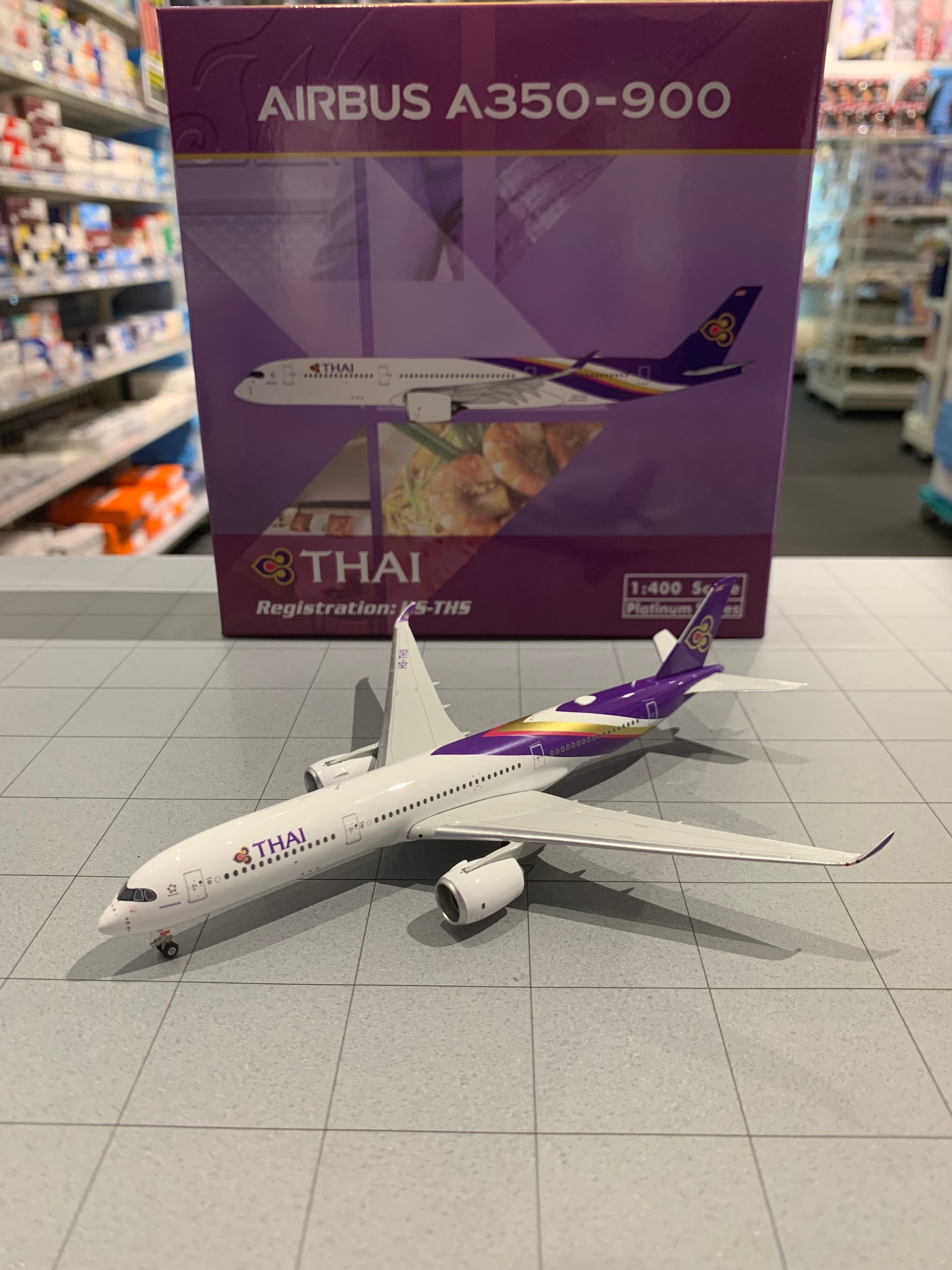 タイ国…Airbus、A350／約1/150 巨大Scale タイ国…Airbus、A350／約1