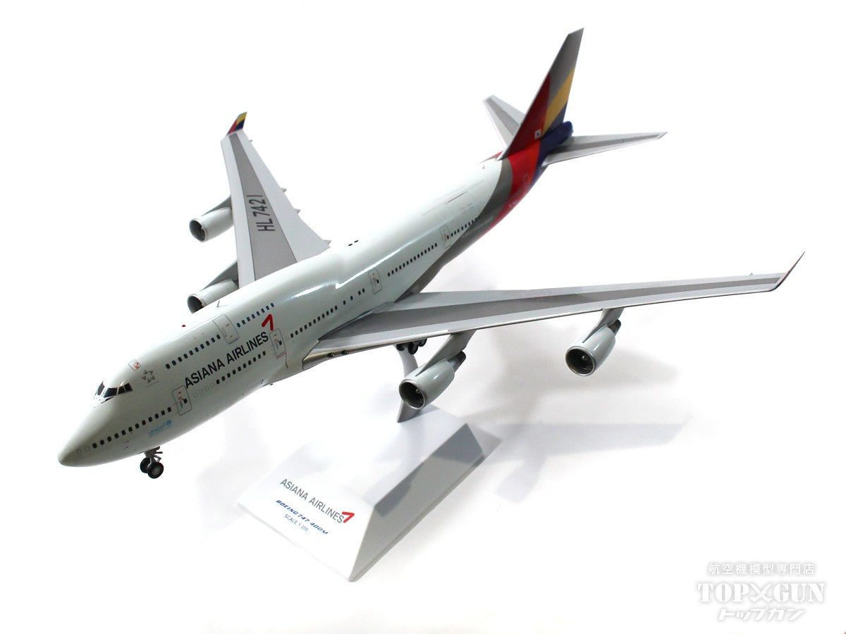 JC Wings 747-400M アシアナ航空 HL7421 1/200 [XX20124]