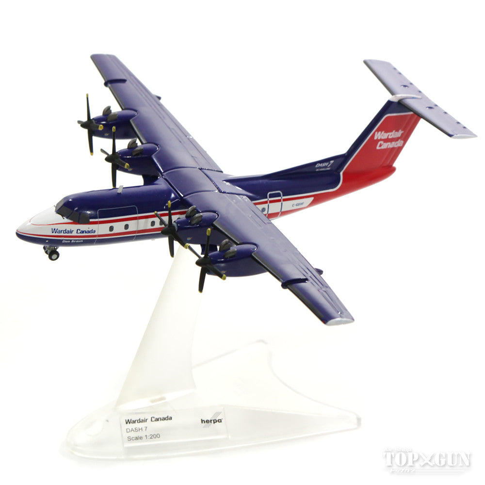 herpa Wardair Canada DHC-7 1/200 【公式通販】