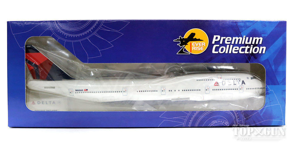EverRise 747-400 デルタ航空 N665US 1/200 ※プラ製 [27985B]