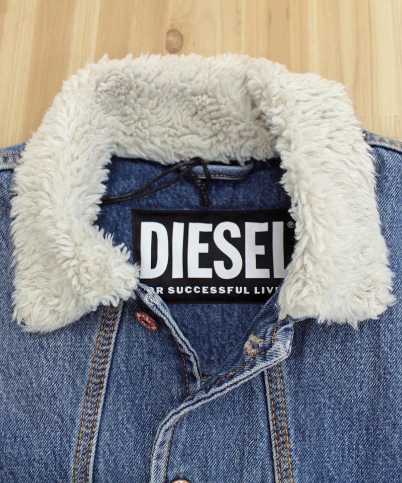 DIESEL ディーゼル メンズ ジャケット デニムジャケット ボア