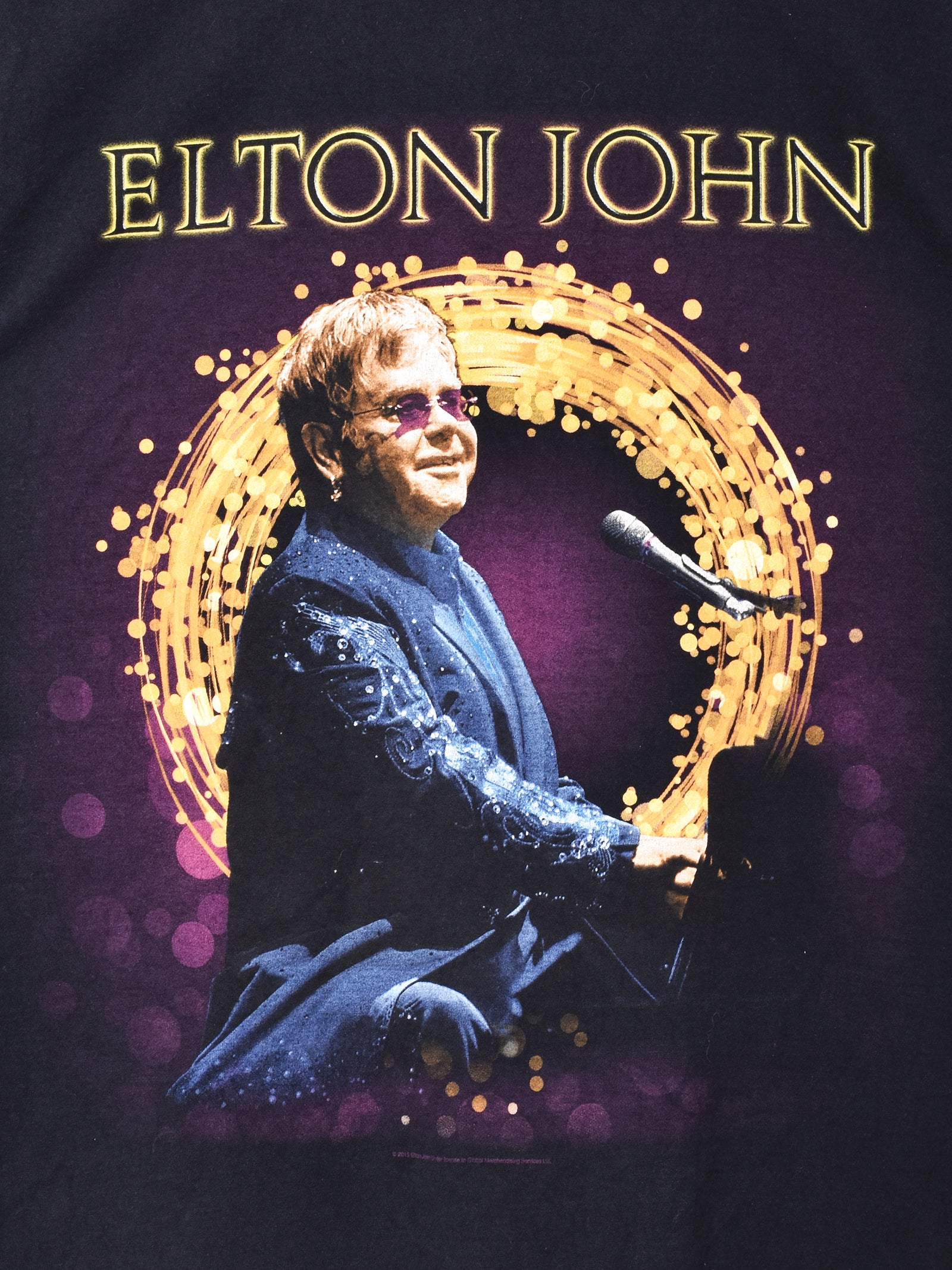 ELTON JOHN 「All The Hits Tour」Tシャツ – 古着屋Top of the Hillの