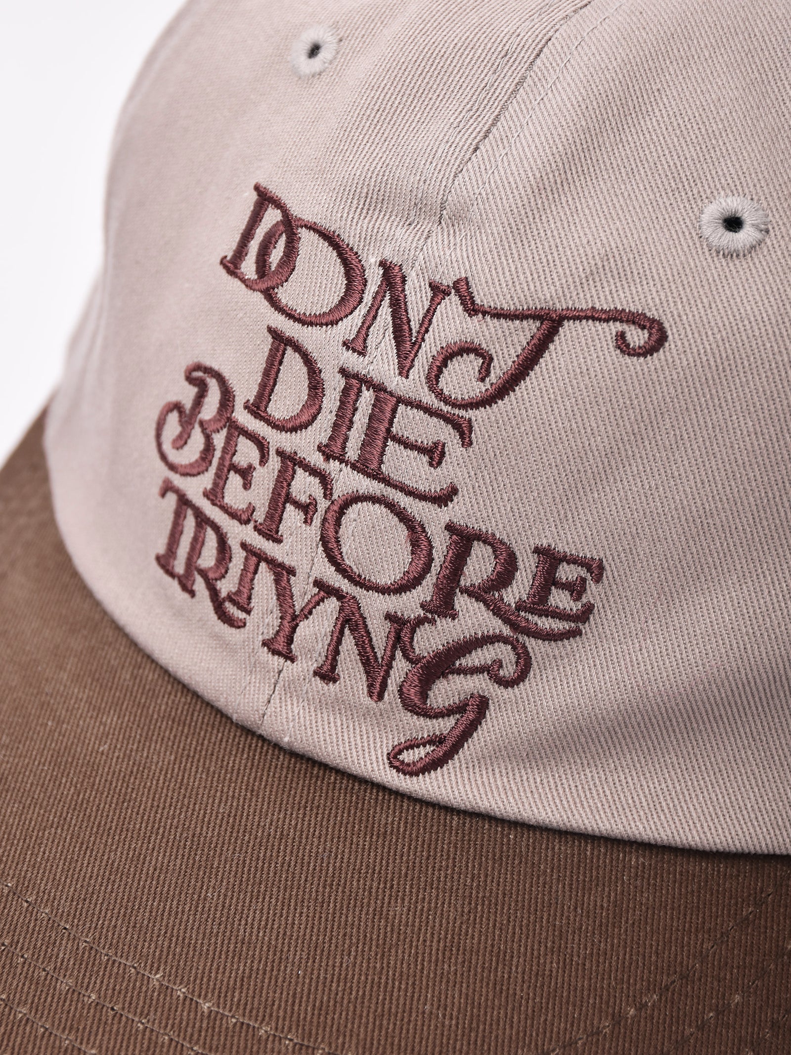 刺繍入り キャップ 「Do Not DIE」 – 古着屋Top of the Hillのネット