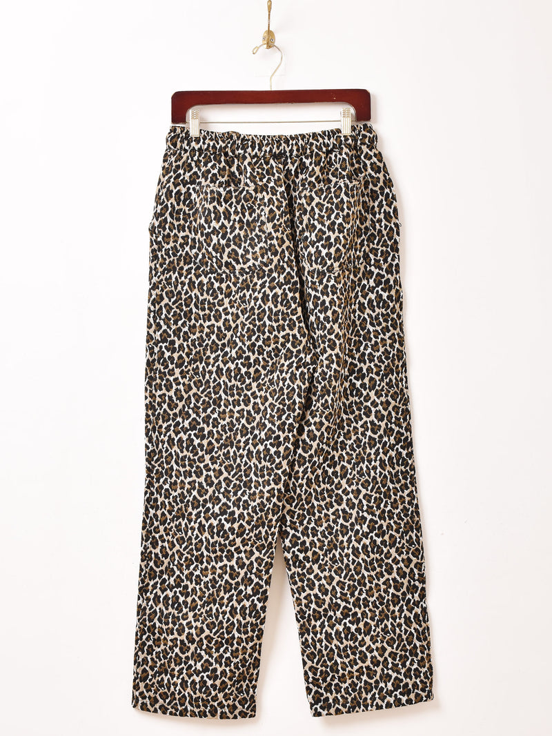 Backers レオパード柄 ゴブラン織り イージーパンツ – 古着屋Top of