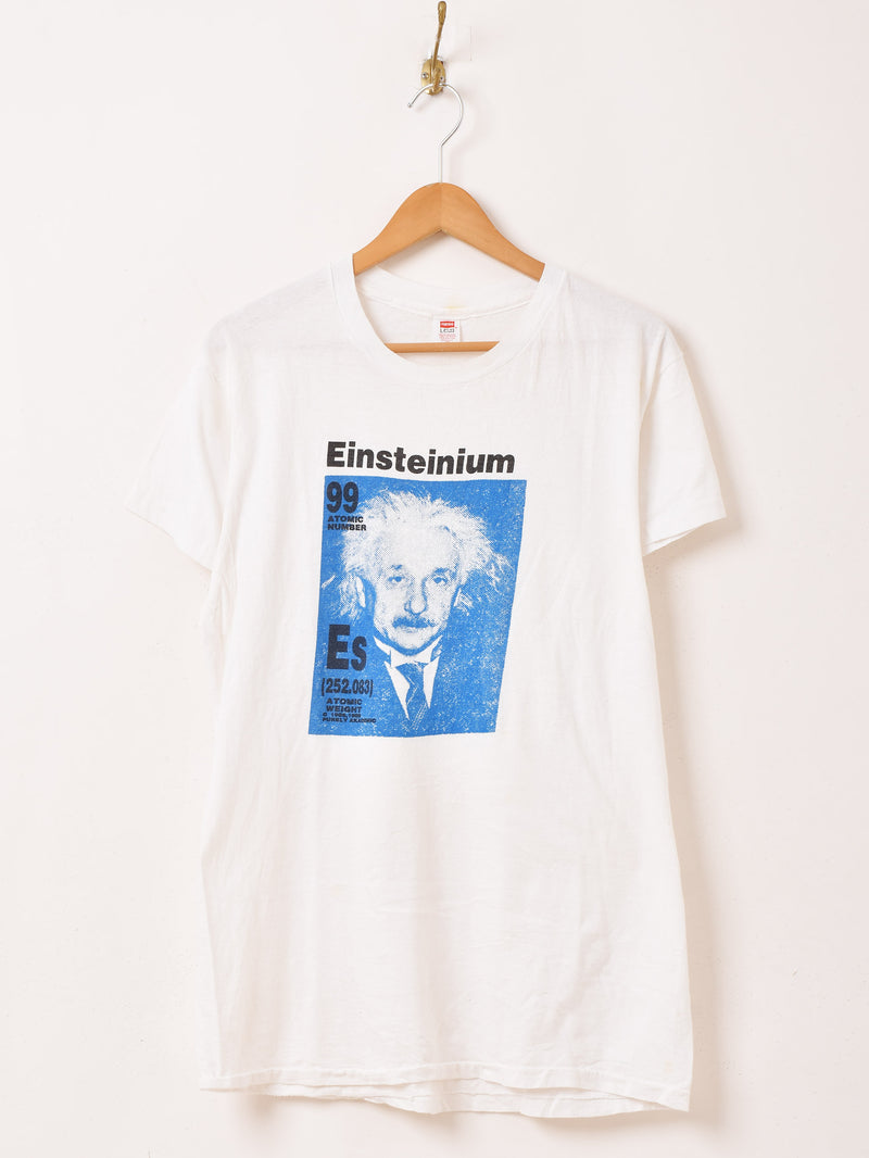 80's アメリカ製 アインシュタイン プリントTシャツ – 古着屋Top of