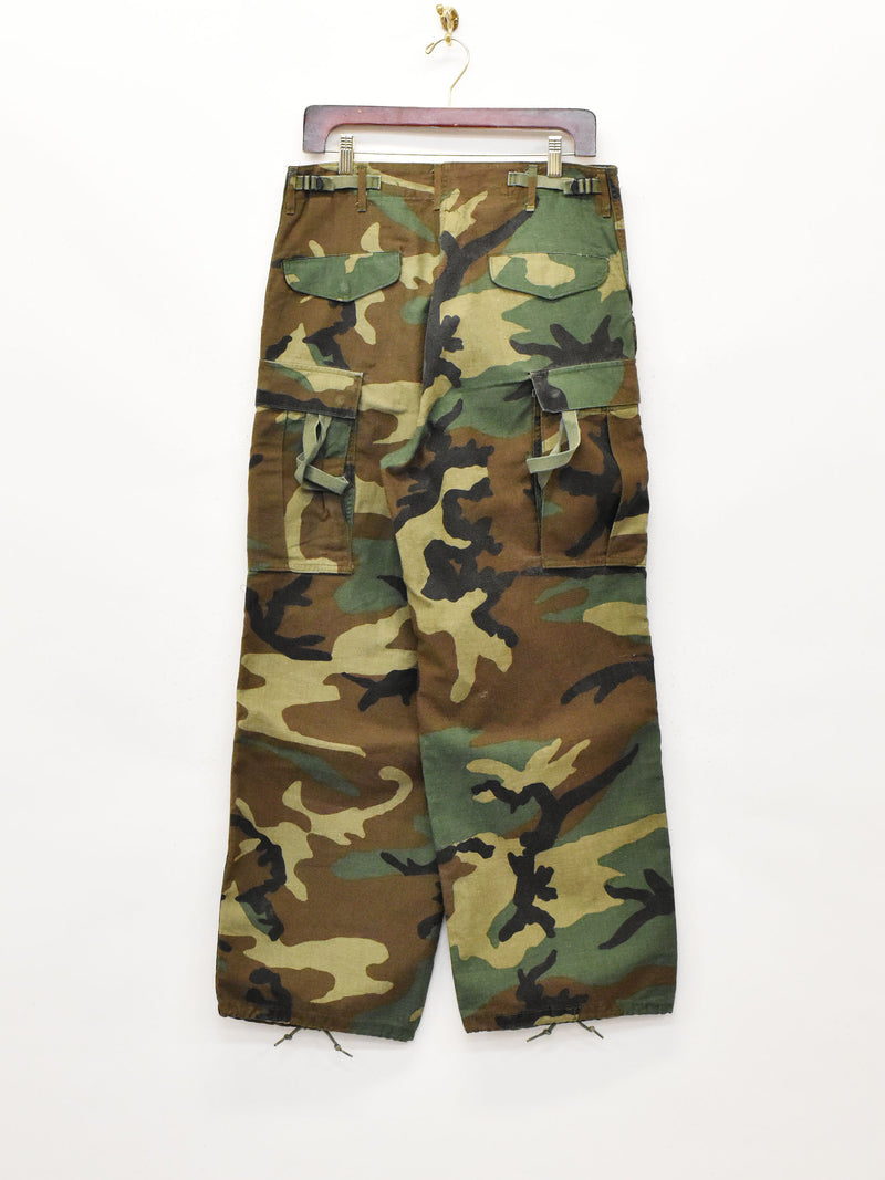 アメリカ軍 ウッドランドカモ M-65 フィールドパンツ W33 – 古着屋Top
