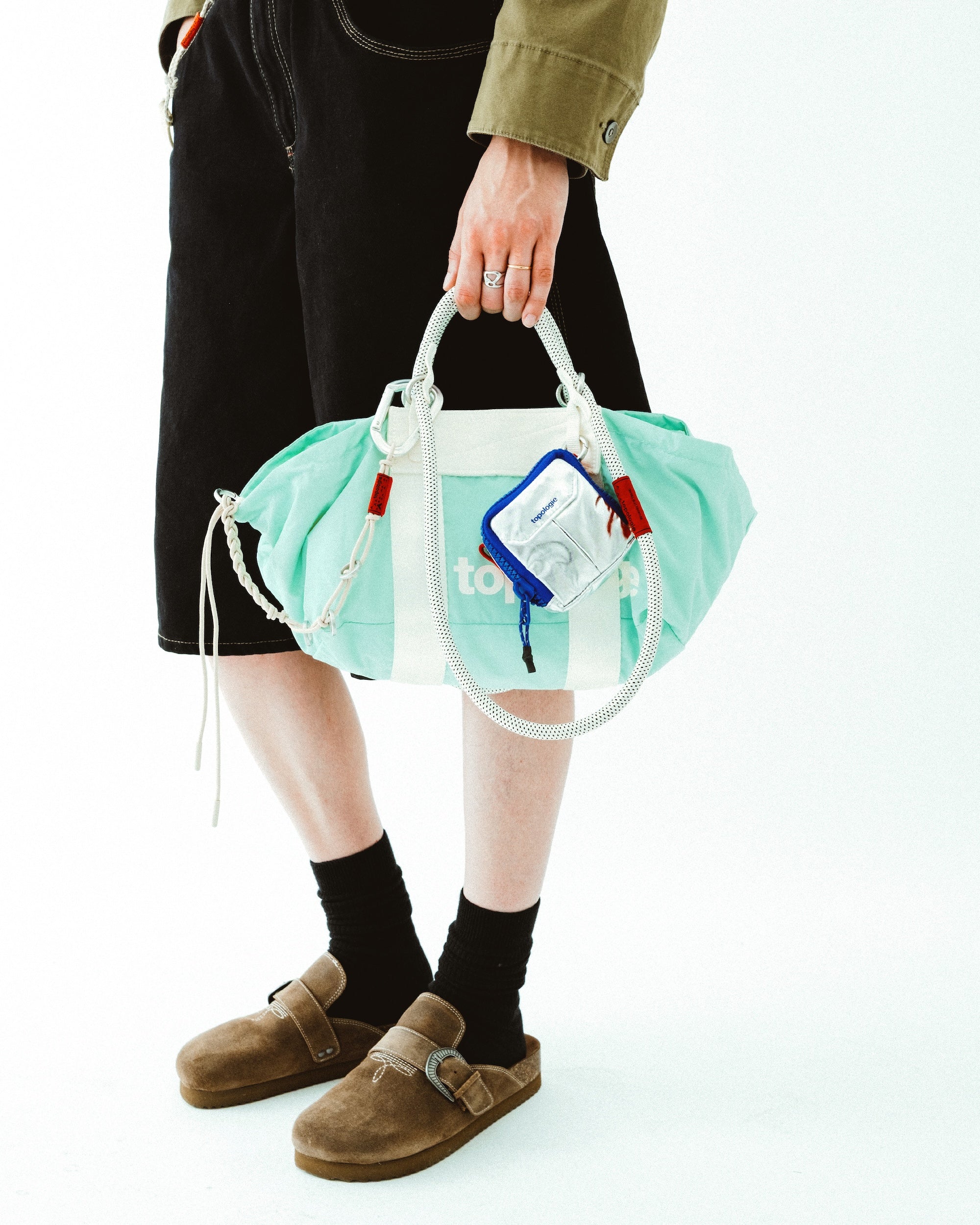 topologie ボストンバッグ オリーブグリーン topologie オリーブ