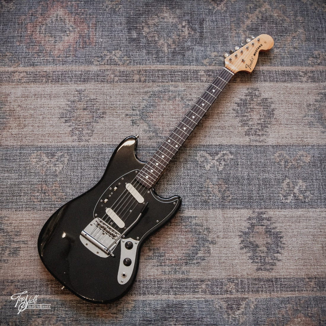 ☆FENDER JAPAN MG69 BLK Eシリアル ムスタング USED☆