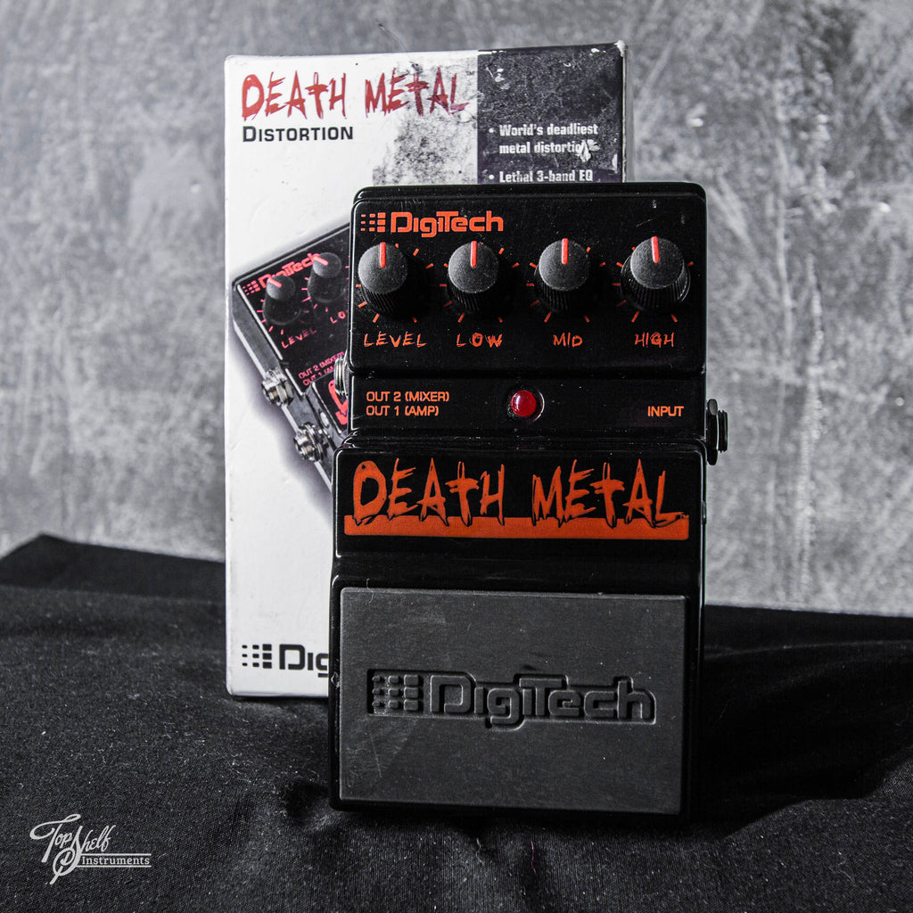 Digitech Death Metal Distortion Pedal – Topshelf Instruments