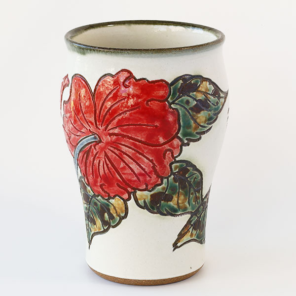 陶芸宮城 宮城三成 やちむん 沖縄 陶器 食器 茶碗 作家 - 作家・窯元の