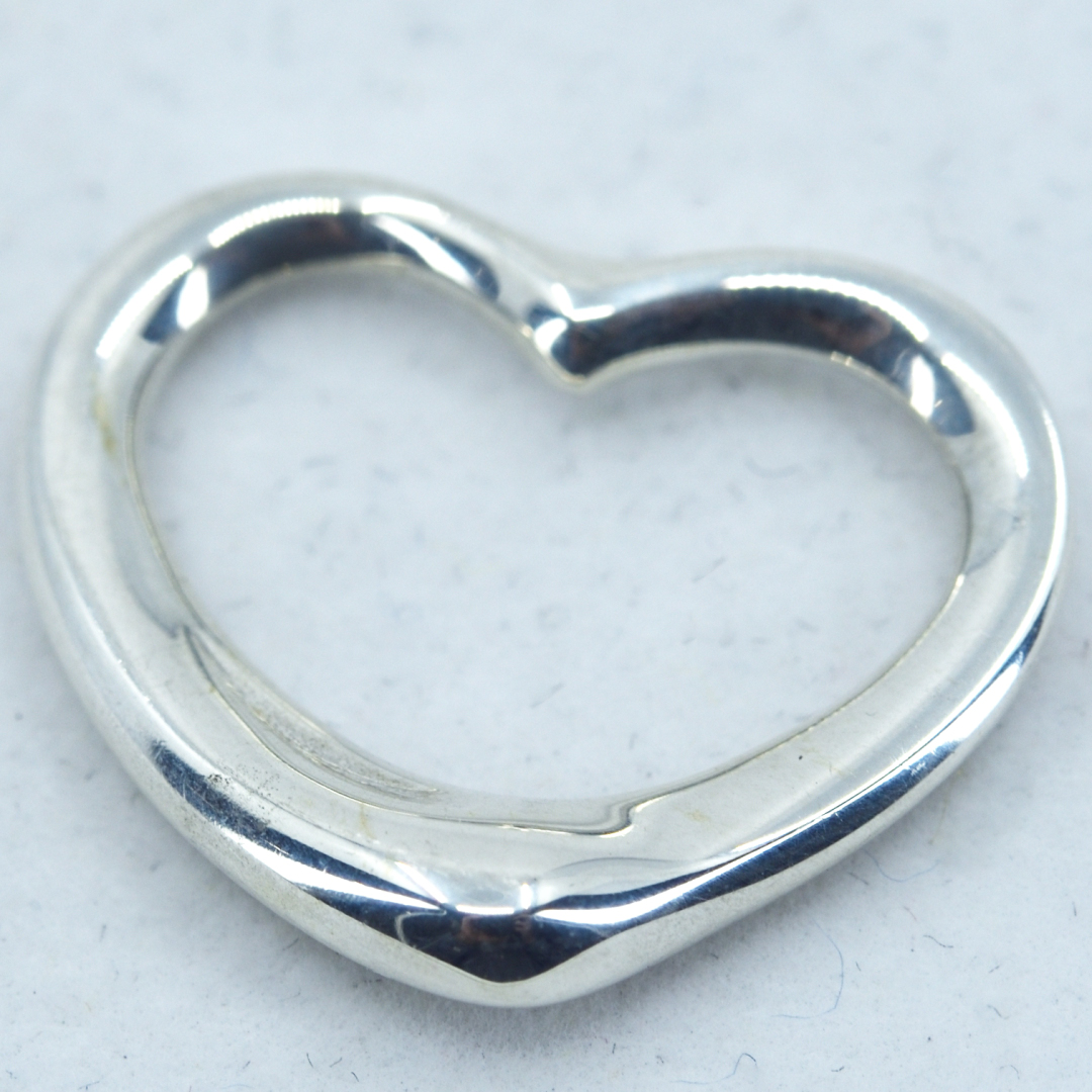 Tiffany & Co. SV925オープンハートブローチ Tiffany & Co. シルバー