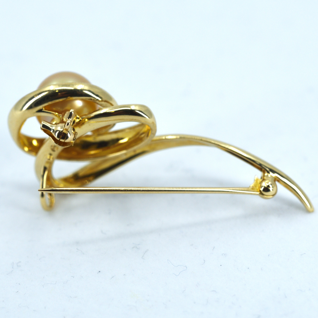 タサキ TASAKI K18 ゴールドパールブローチ | 中古通販 | 【公式