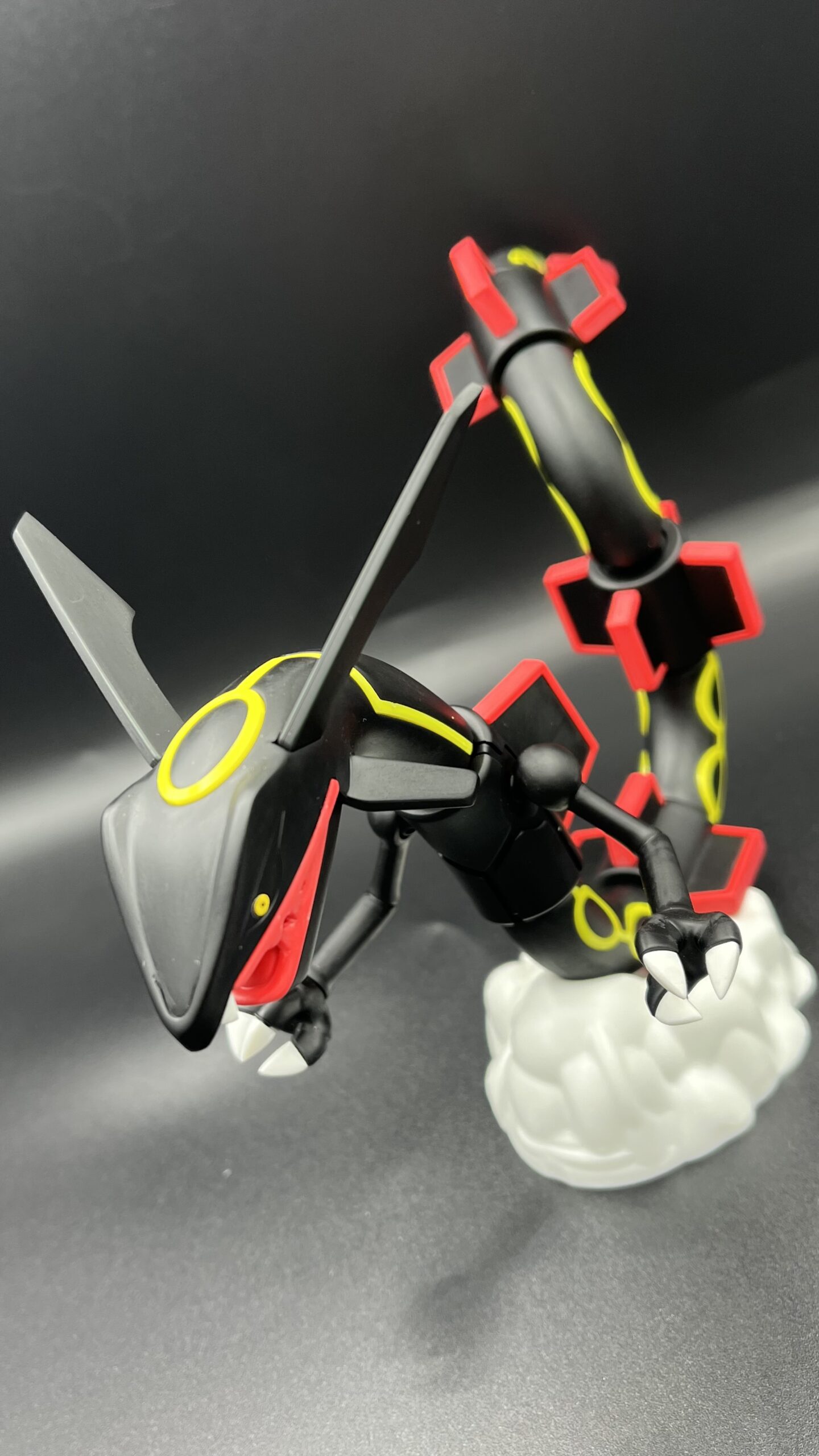 クリスタルカラー塗装！ポケプラ レックウザ | 虎次朗HOBBY