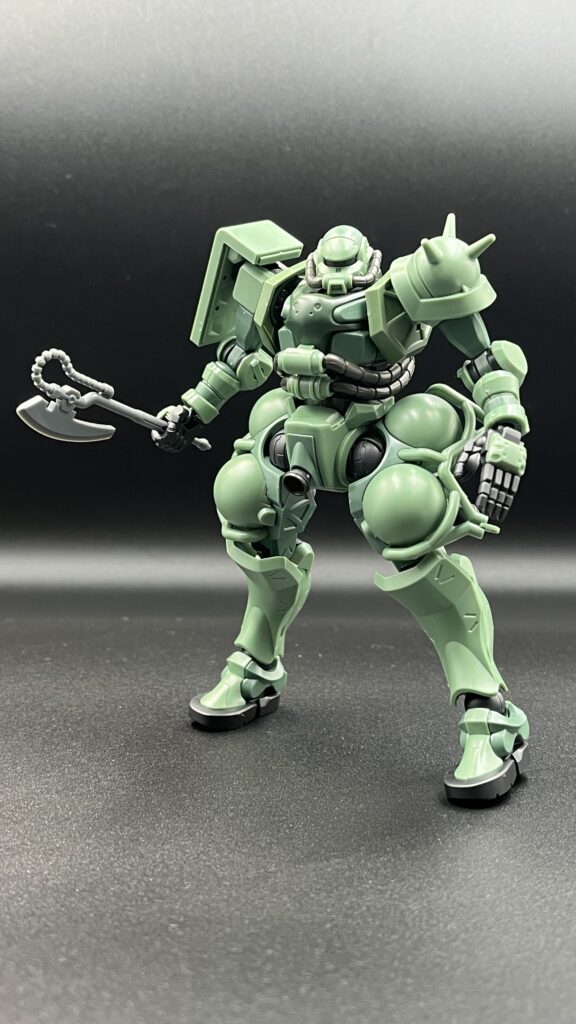 HG 1/144 ザク(GQ) ぱち組みレビュー！ | 虎次朗HOBBY
