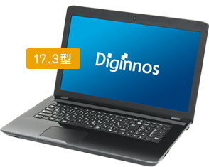 Diginnos Critea VF-AGK ノートパソコン 17.3インチ液晶 ドスパラ