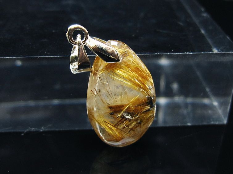 タイチンルチルクォーツ ペンダント ルチルクォーツ ペンダントトップ