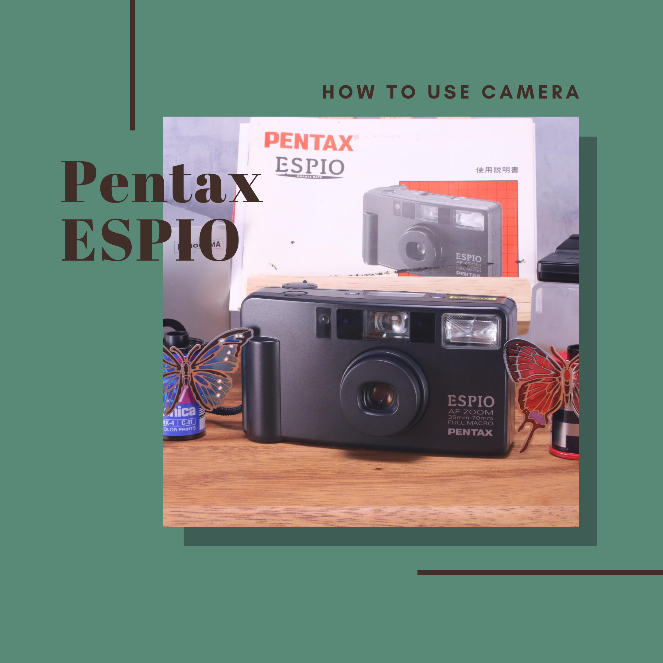 良品 PENTAX ESPIO 835 取説付き LL3716#C055 良品 PENTAX ESPIO 835