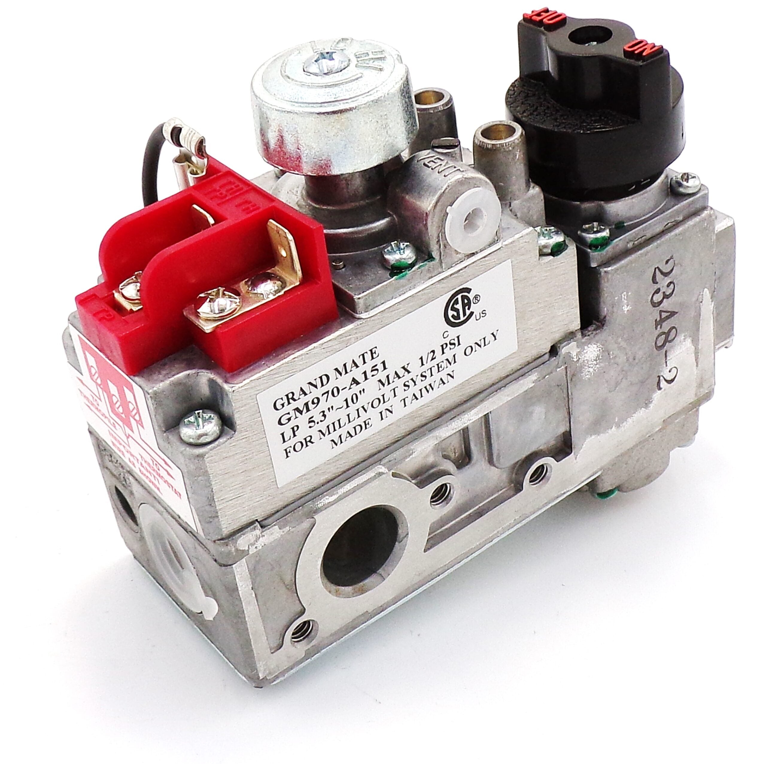 Millivolt Gas Valve LP 230-0720 Replacement for Heatilator | Total