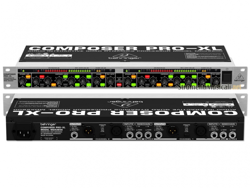 BEHRINGER MDX2600 COMPOSER PRO XL | Tot Per La musica – Negozio di