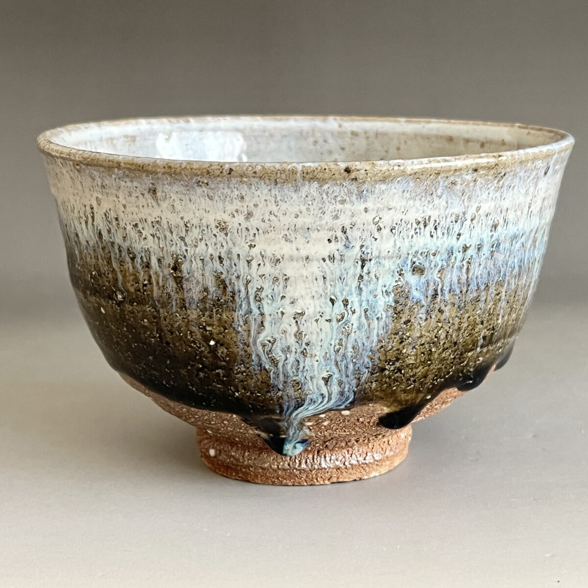 窯元 陶酔庵 作：藪下康一（号：禅牛）萩焼 織部茶碗 Amazon.co.