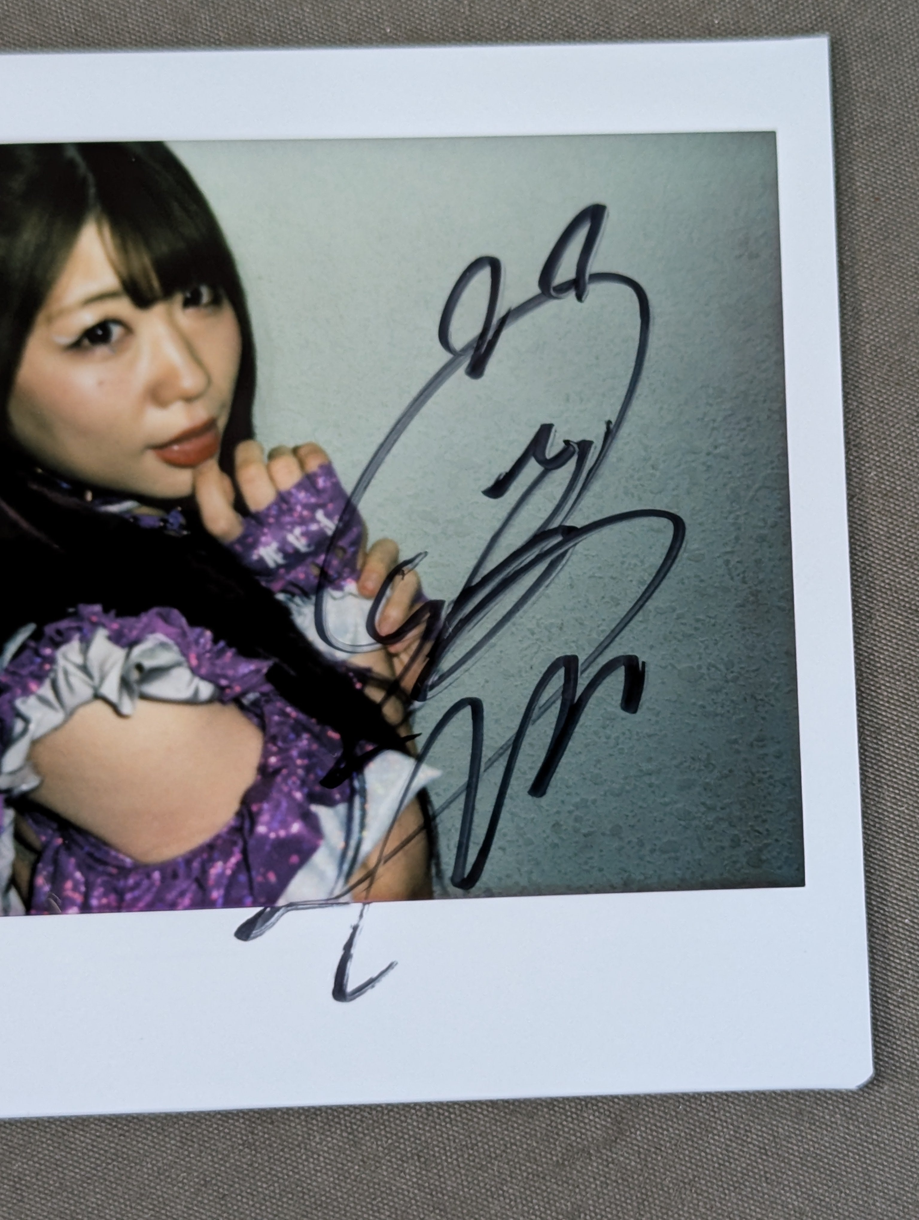 ☆ReoNa デビュー前チェキ 当時の直筆サイン入り ReoNa デビュー前