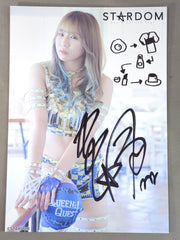 渡辺桃 直筆サイン入り スターダムポートレート(K-9) – 闘道館