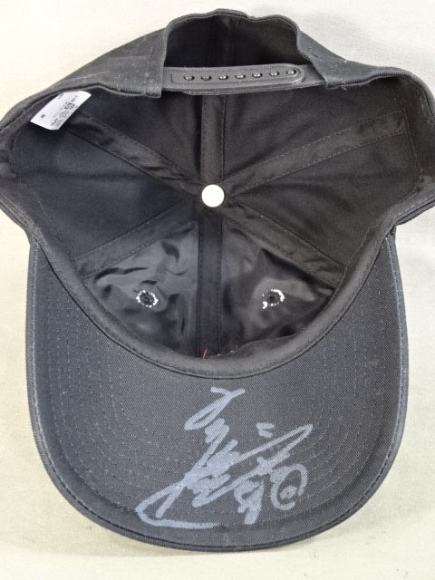 直筆サイン入り】宮原健斗 キャップ①(ブラック) – 闘道館