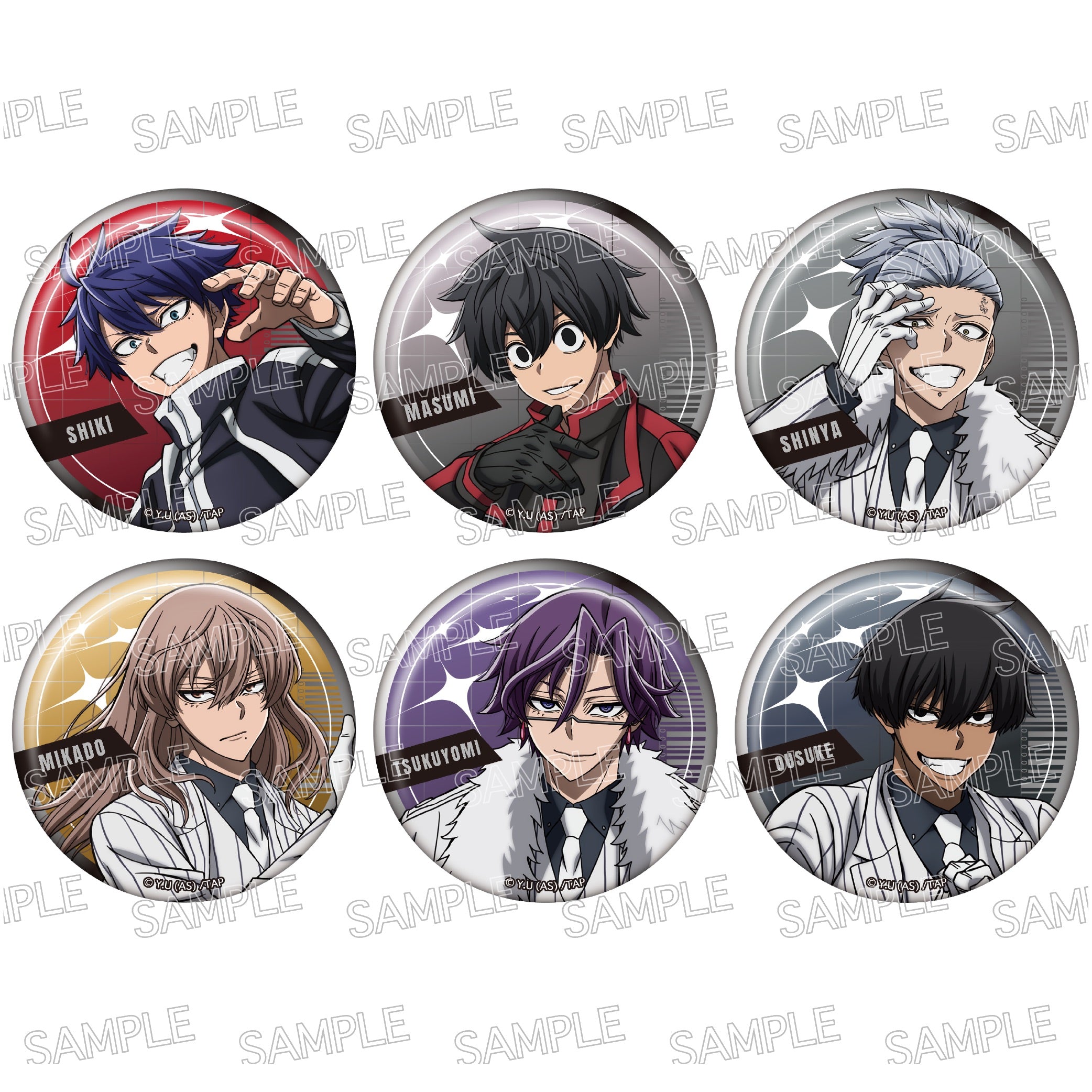 桃源暗鬼 皇后崎 迅 シブツタ 限定 缶バッジ 渋谷 TSUTAYA ツタヤ