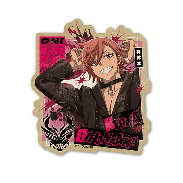 桃源暗鬼 花魁坂京夜 缶バッジ 書店 TVアニメ「桃源暗鬼」第1弾 3way缶