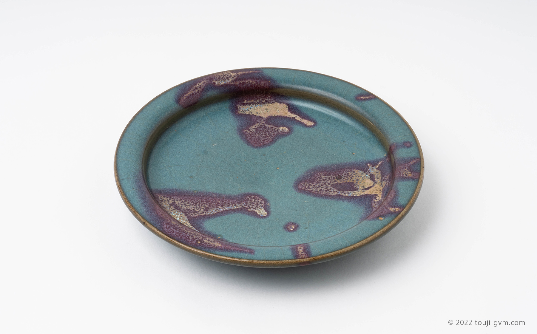 中国 清時代 鈞釉筆洗 送料込み250707 中国 清時代 鈞釉筆洗 送料