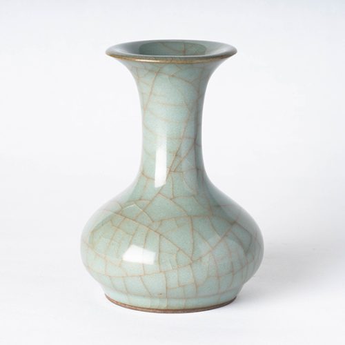 唐物 青磁長頸瓶 中国美術 古玩 SN787 唐物 青磁長頸瓶 中国美術 古玩