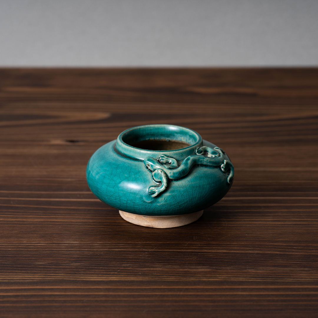 高麗 書道 書道具 水滴 美術 曇鶴絵 工芸品 韓流好きな方 写真で解説