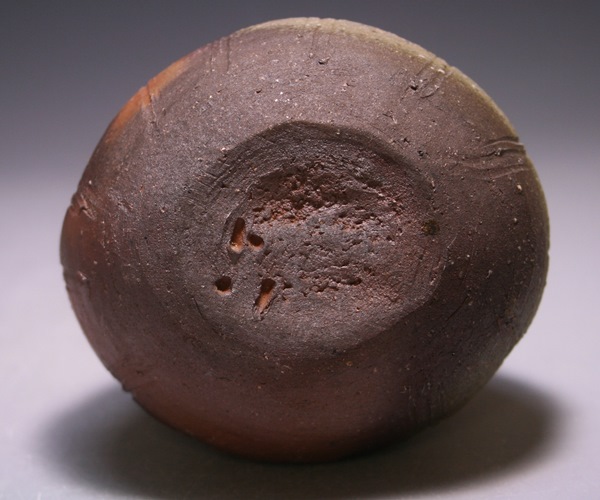 金重晃介】備前扁壺徳利 金重晃介 作 「備前扁壺徳利」 ～備前焼専門卸