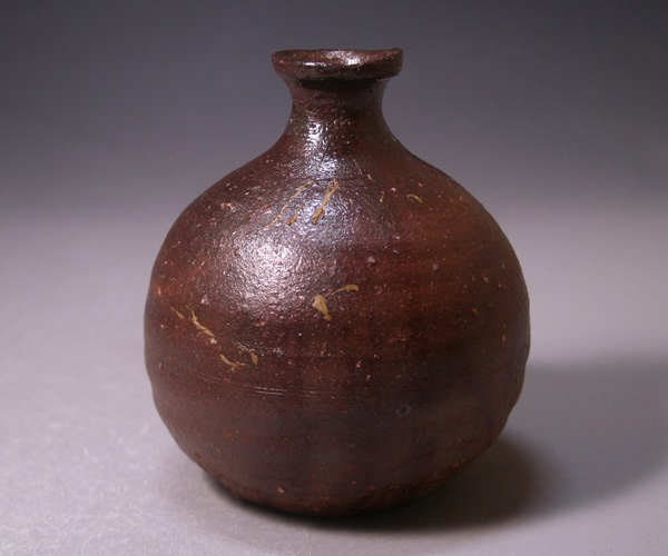 藤原 建 作 「備前小徳利」 ～備前焼専門卸小売店 川口陶楽苑～