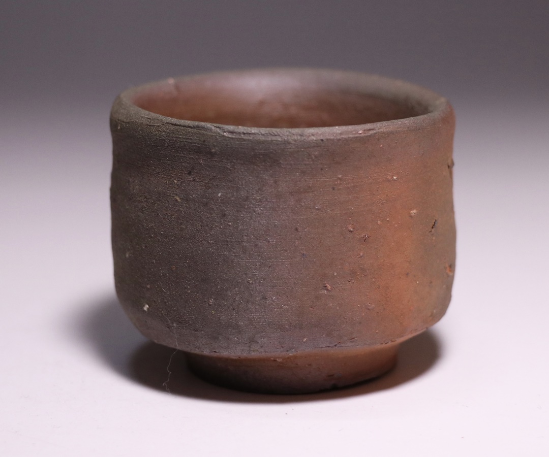 岡山県重要無形文化財 二代目藤田龍峰 備前焼 香炉 共箱共布栞 香爐 香