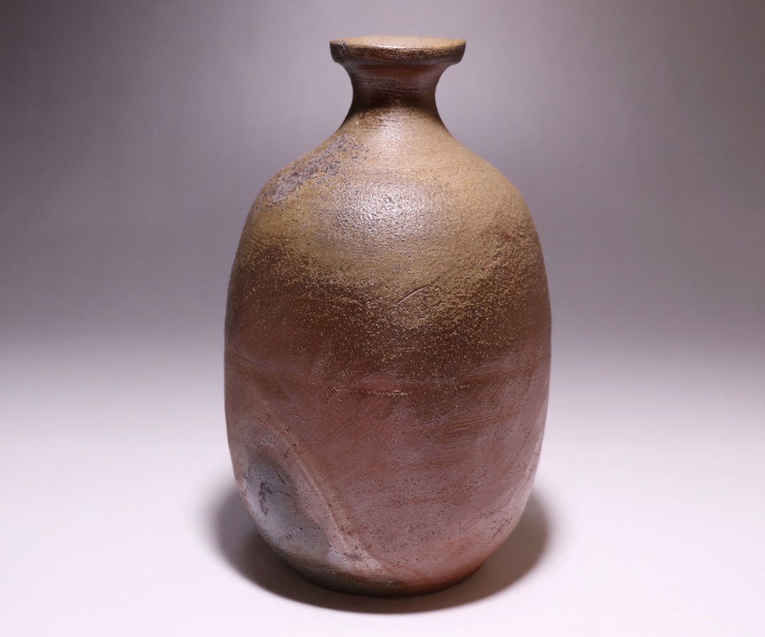 伊勢崎 満 作 「備前徳利」 ～備前焼専門卸小売店 川口陶楽苑～