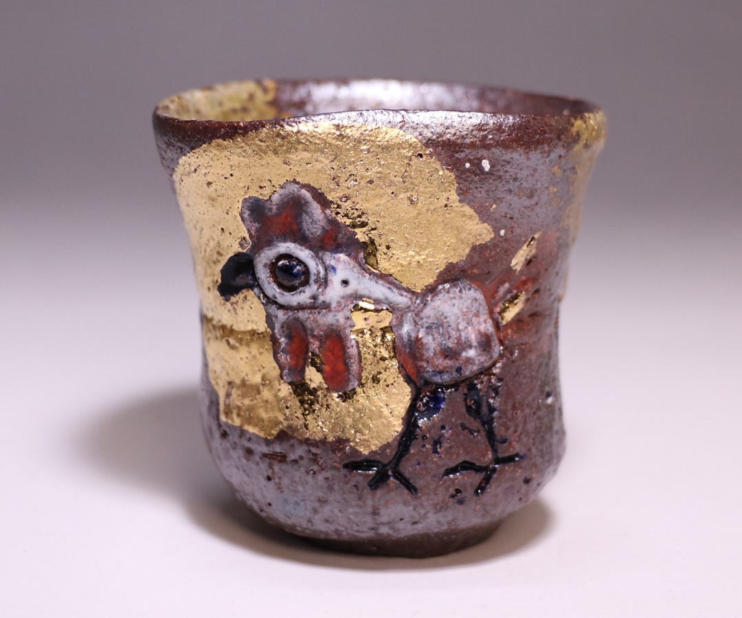 安倍安人 作 「伊部酒呑」 ～備前焼専門卸小売店 川口陶楽苑～