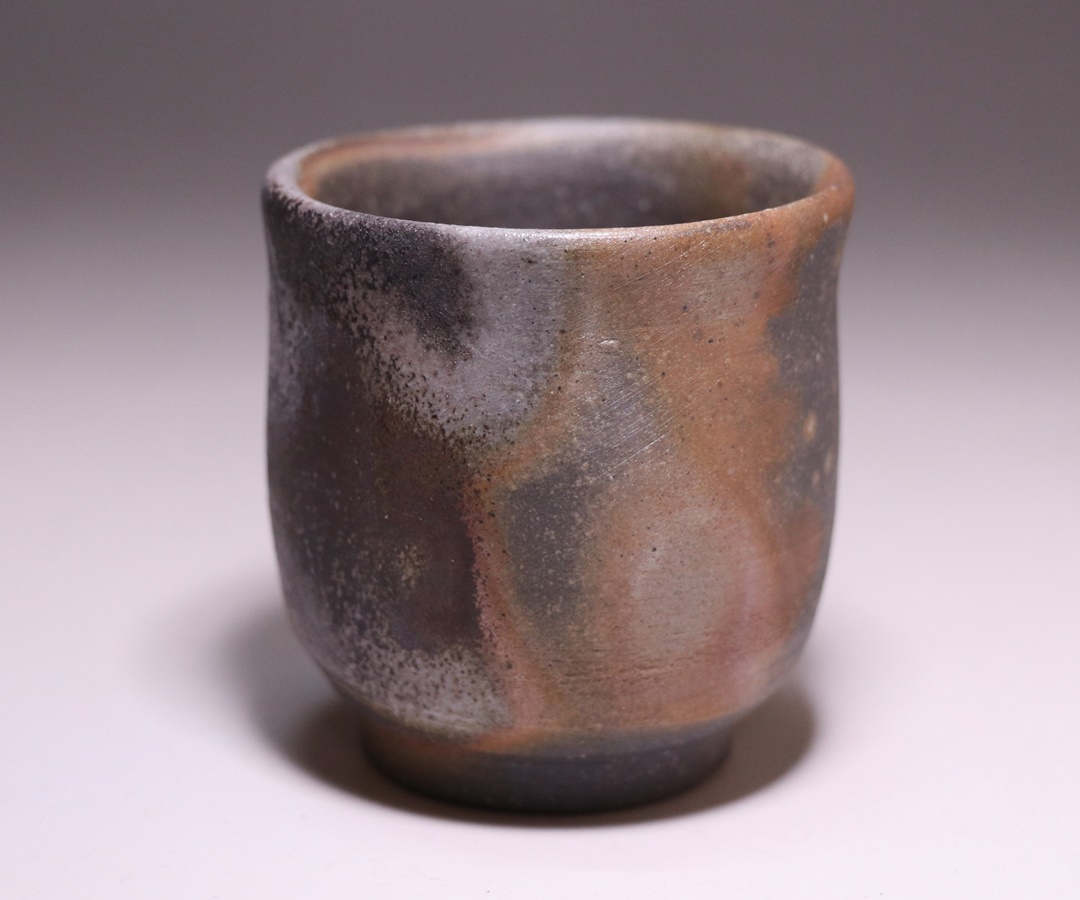 伊勢崎 満 作 「備前肩衝茶入」 ～備前焼専門卸小売店 川口陶楽苑～