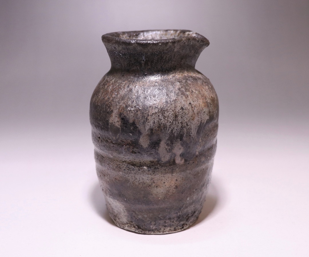 備前焼稗田茂硫壺