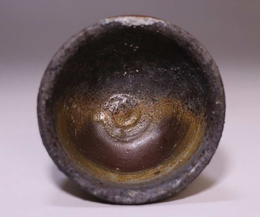小山末廣 作 「備前窯変盃」 ～備前焼専門卸小売店 川口陶楽苑～