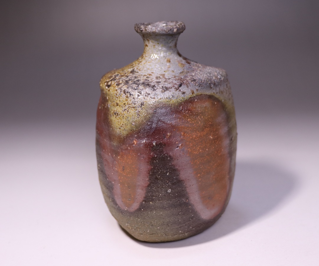 金重晃介 備前 扁壺 徳利 【公式通販】