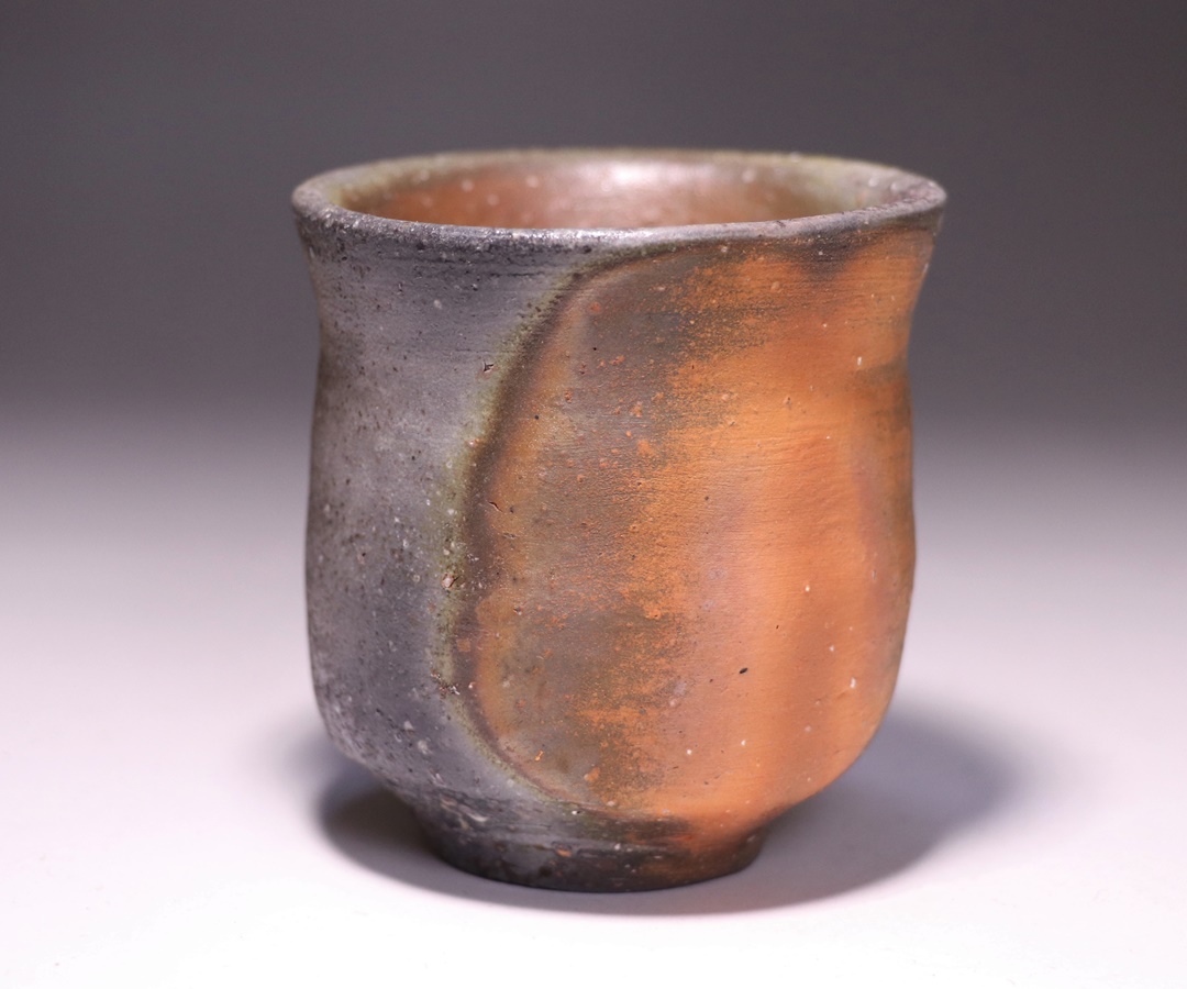 伊勢崎 淳 作 「備前酒呑」 ～備前焼専門卸小売店 川口陶楽苑～