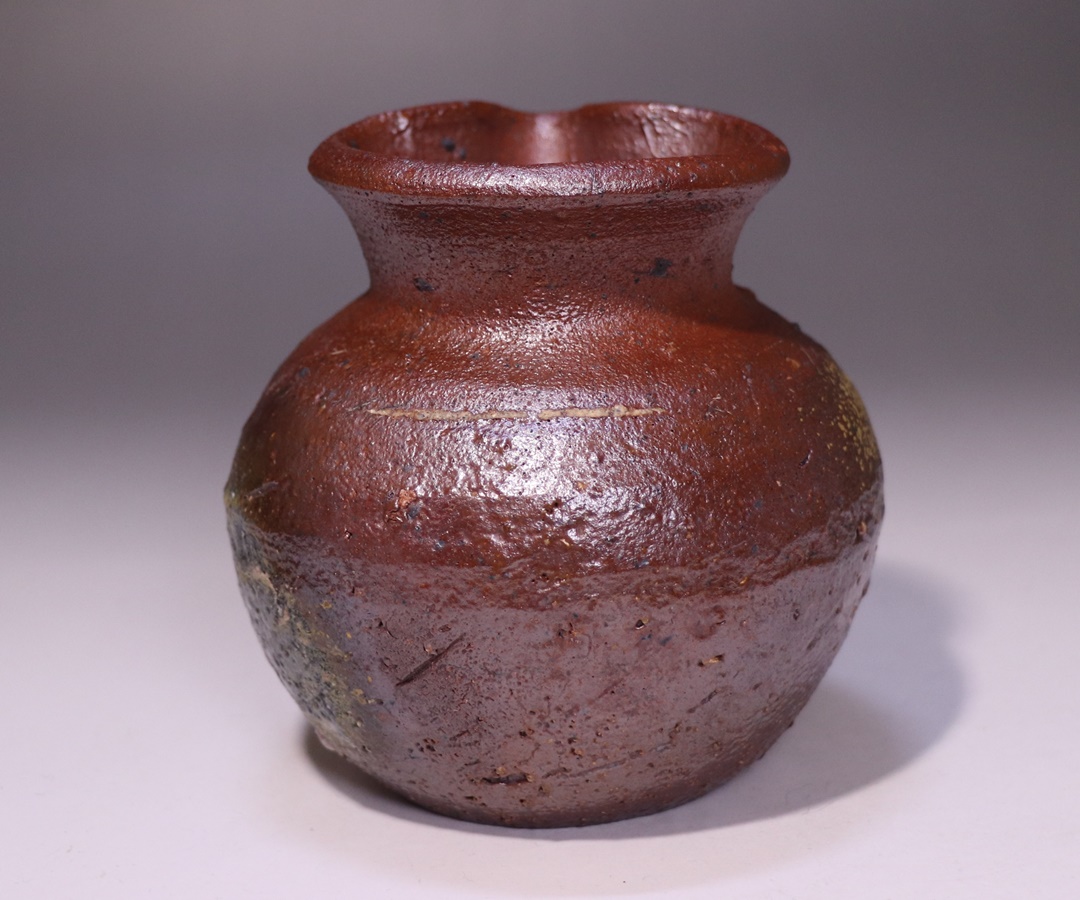 備前焼の壺 作者名有り！綺麗ですよ！ 備前焼の壺 作者名有り！綺麗