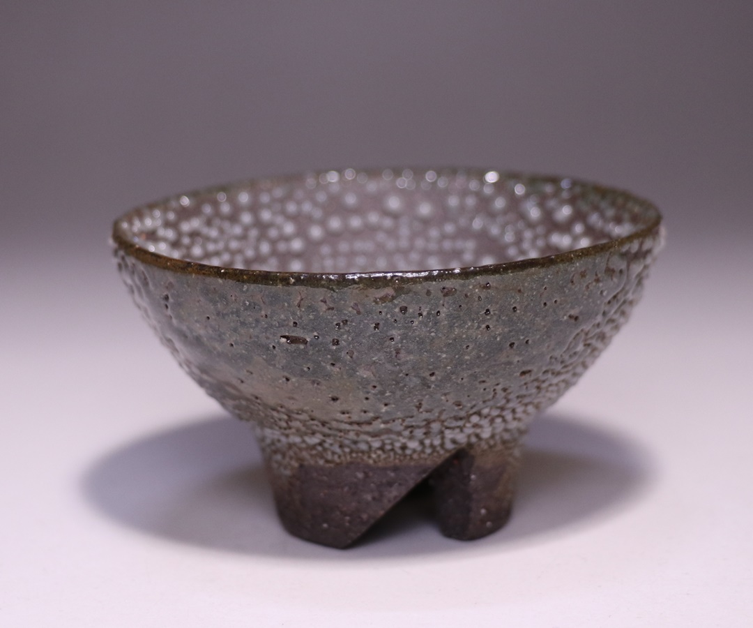 馬場隆志 作 「黒雫盃」 ～備前焼専門卸小売店 川口陶楽苑～