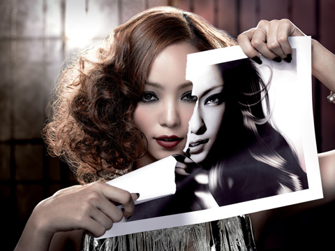 安室奈美恵 B2 告知 ポスター PAST＜FUTURE 限定レア】安室奈美恵