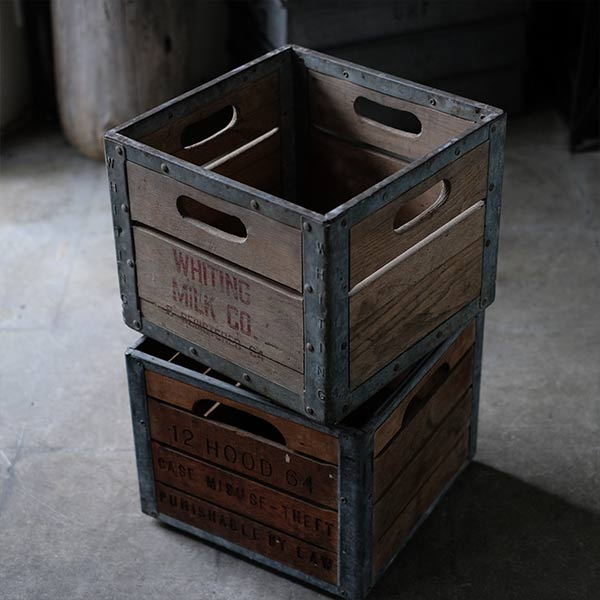 木製のミルククレート – zakka store towi