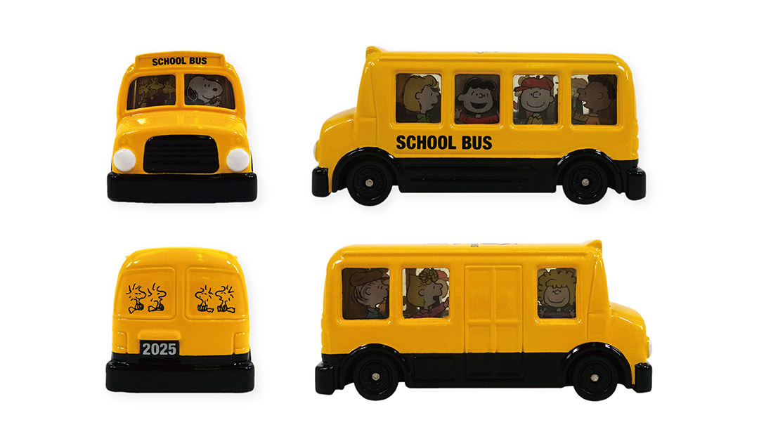 ピーナッツ スヌーピー スクールバス コレクション 限定バージョン